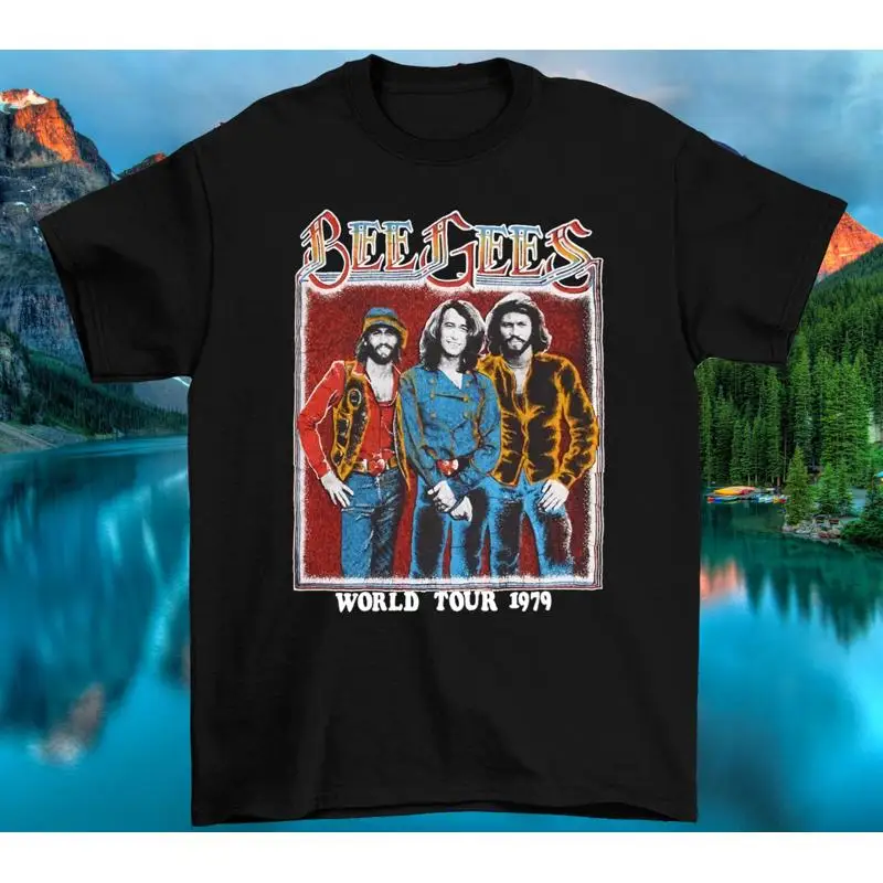 

Band Bee Gees Cotton men And Women T Shirt S 5XL UR156