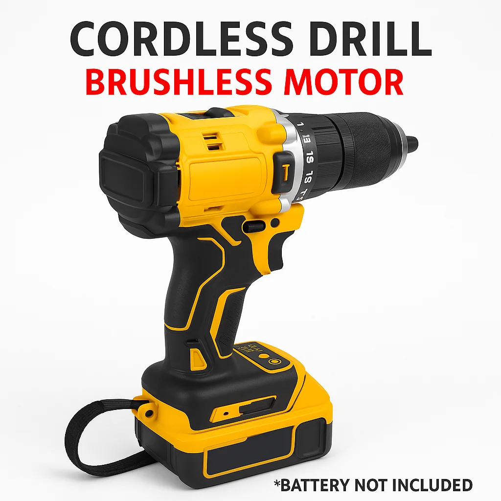 

NEWLithium Battery 20V RechargeableBrushless Compact ElectricScrewdriver replaceable Hand Drill Impact Drill DCD805 for DCB206