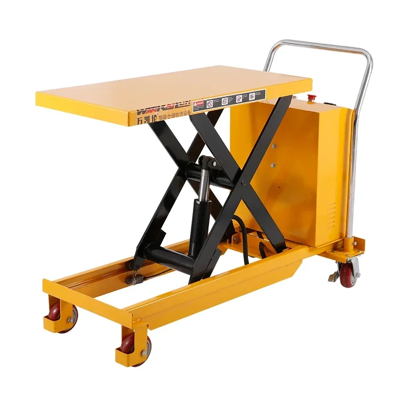 

-professional electric pallet lifter ultra low profile scissor lift table platform for workshop use