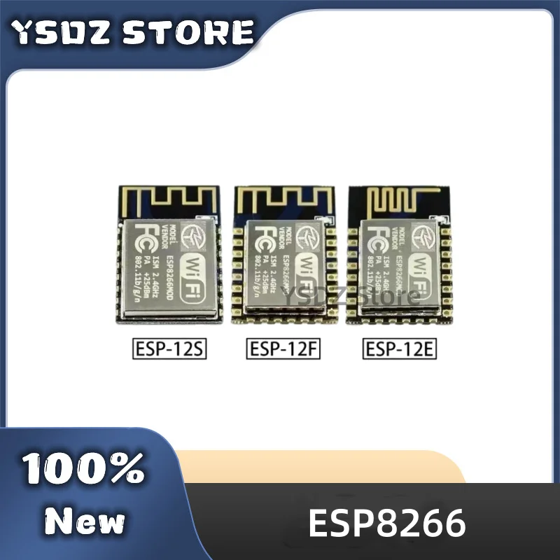 10pcs/lot ESP8266 remote serial Port WIFI wireless module through walls Wang ESP-12F ESP-12E ESP-12S in stock Fast Shipping