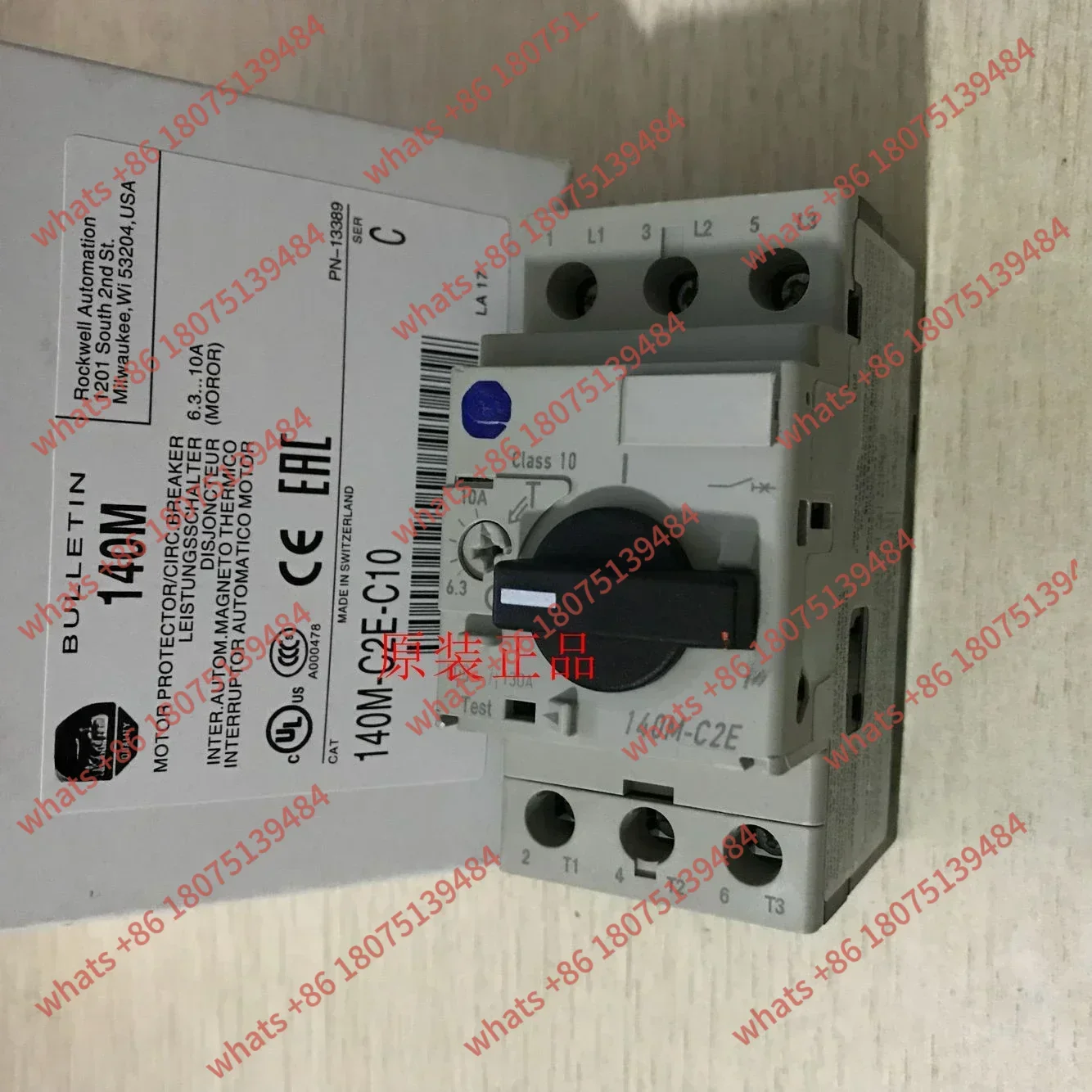 

Новый автоматический выключатель двигателя AB 140M-C2E-B40 140M-C2E-C10