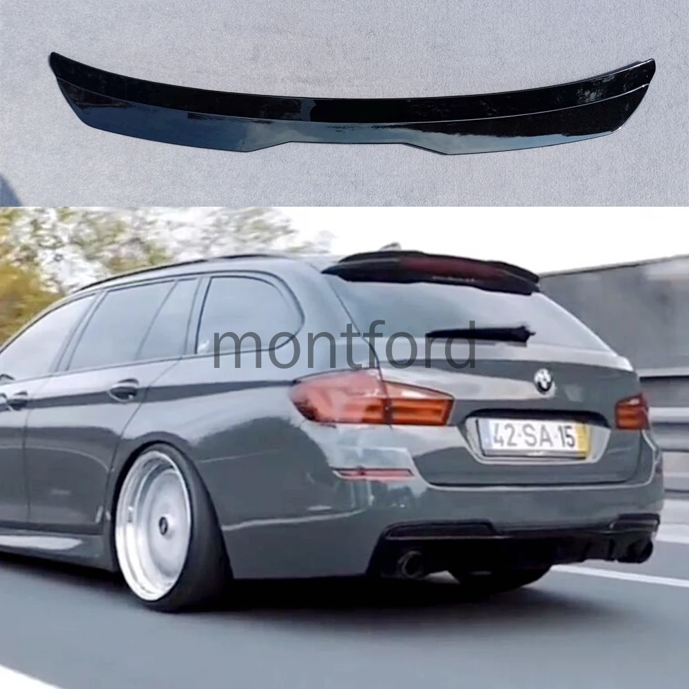 

Колпачок SPOILER для BMW 5 F11 535i Msport 2010-2017 ABS пластиковое крыло автомобиля, задний спойлер, крыло для BMW 5 серии Touring (F11) M Sport