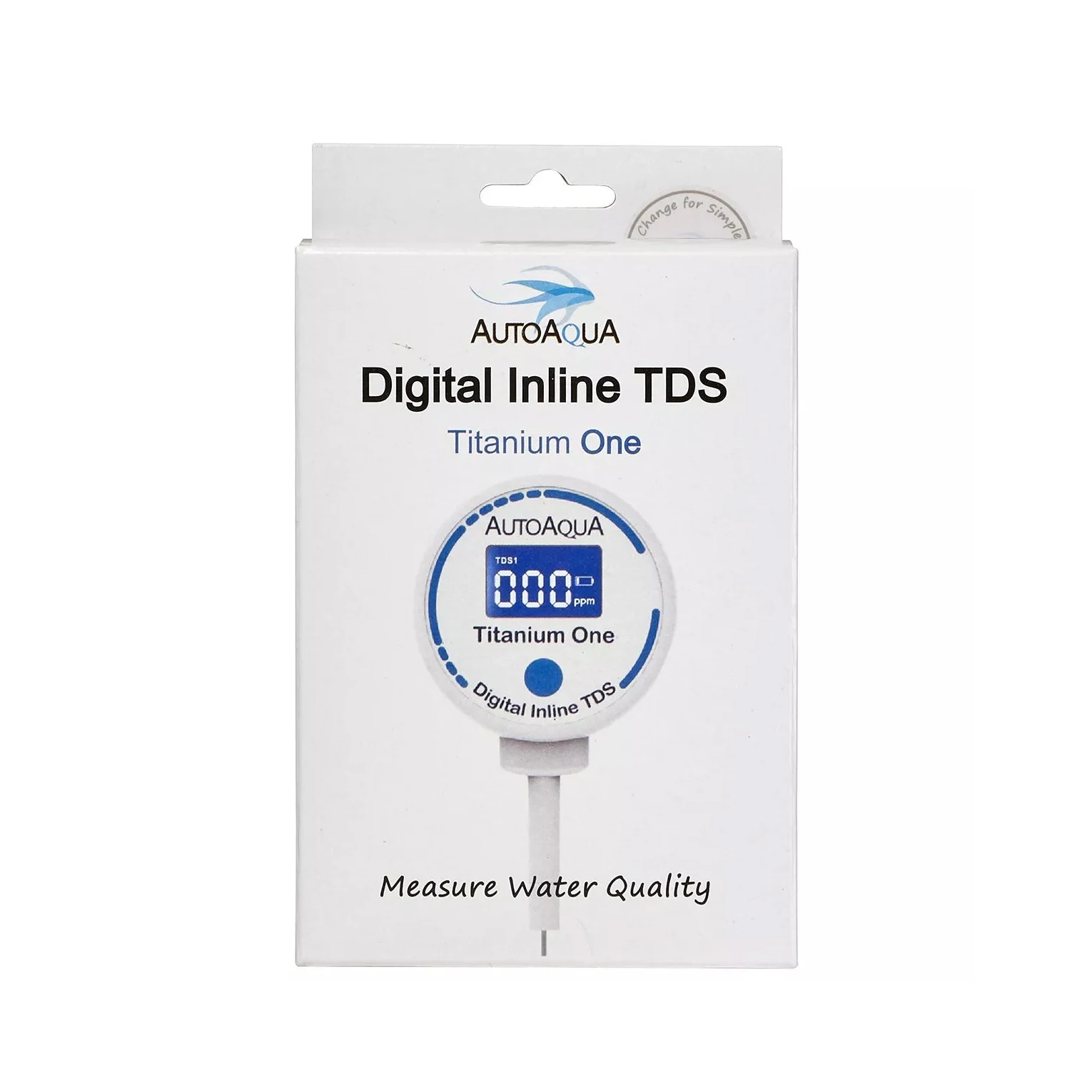 

AUTOAQUA Titanium One TDS-100 Цифровой линейный измеритель TDS для аквариума, монитор Qualify Pure Water