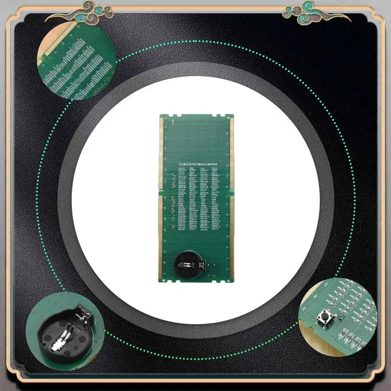 A46M-DDR4 Test Card RAM Memory Slot Out LED Desktop Motherboard Repair Analyzer Tester