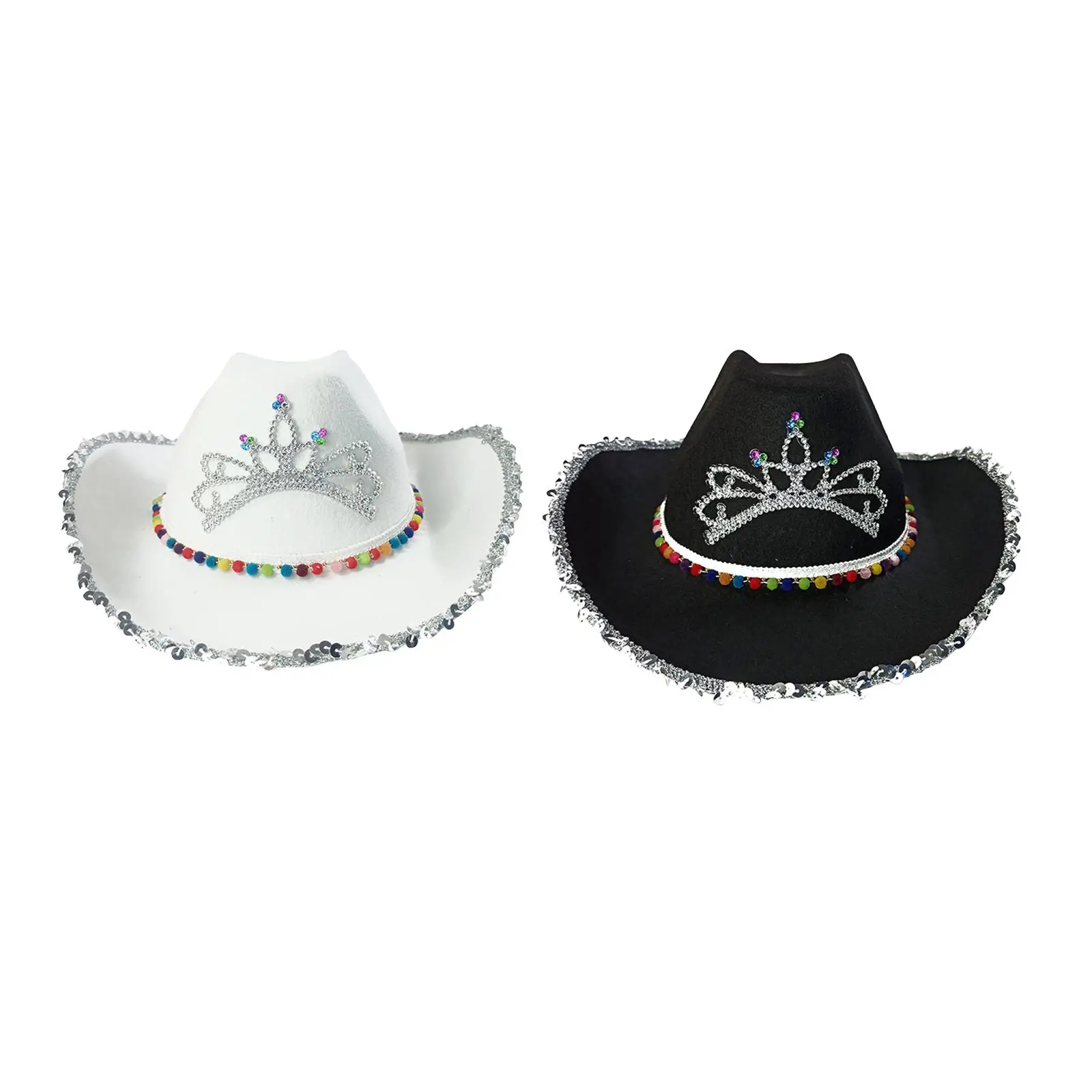 Fashion Western Cowboy Hat, Fancy Dress Size Fits Most Party Favors Wild