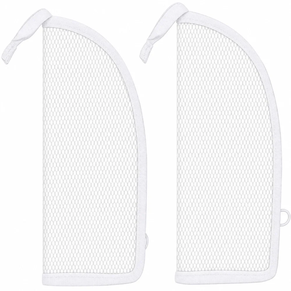 2 Pcs Lightweight EVA Cosmetic Bag Waterproof Dividers Included Toiletry Organizer Zipper Mesh Pocket Makeup Pouch Women