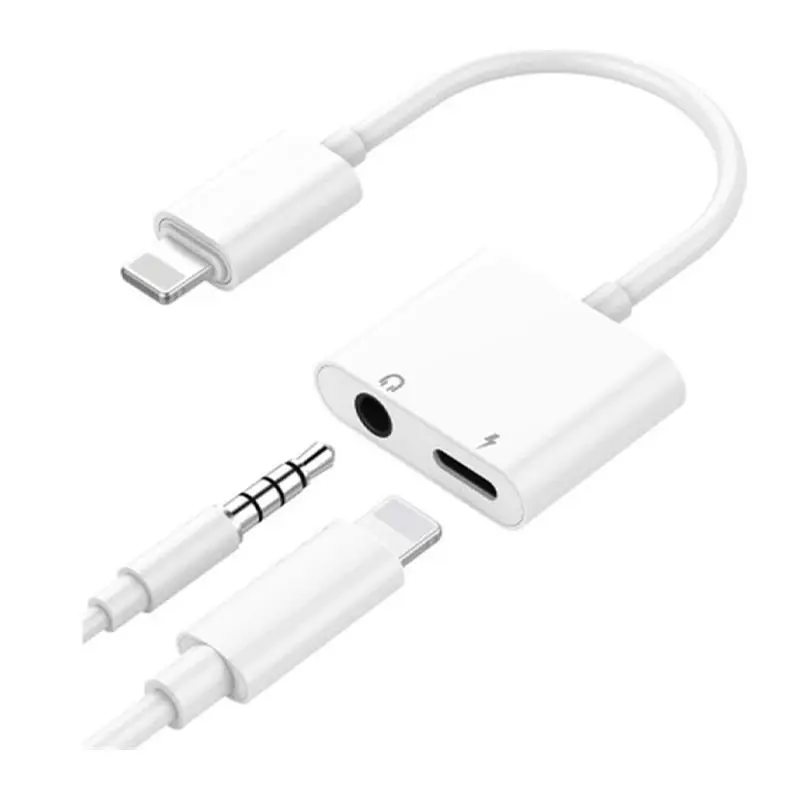 POWERMASTER RC12 IPHONE 7-8-PLUS-X series LIGHTNING 3.5MM headphone charger charger