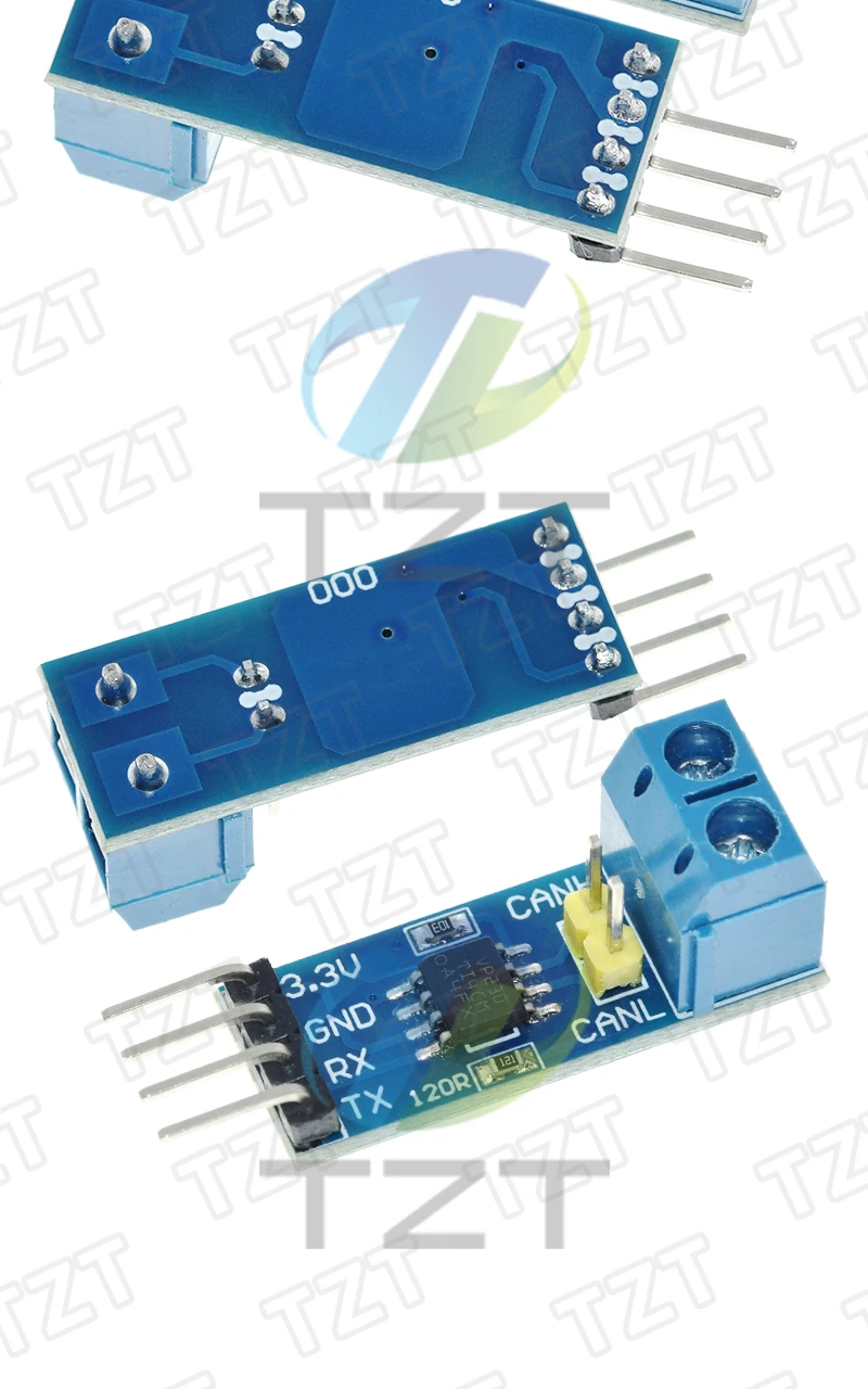 SN65HVD230 VP230 CAN-Bus-Transceiver-Modul 3,3V Hochgeschwindigkeit für Arduino Entwicklungsboard Evaluierungskit Industrieller CAN-Bus – Detail 5
