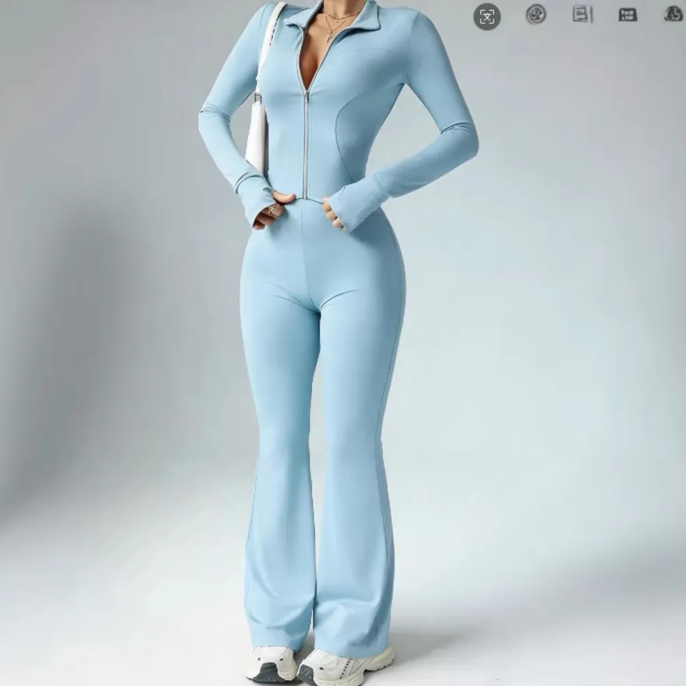 Xiyin High-end Yoga Outfit For Women, Tight-fitting, It's The Same. Awkward Lines, Erotogenic Long-sleeved Sports Suit Party