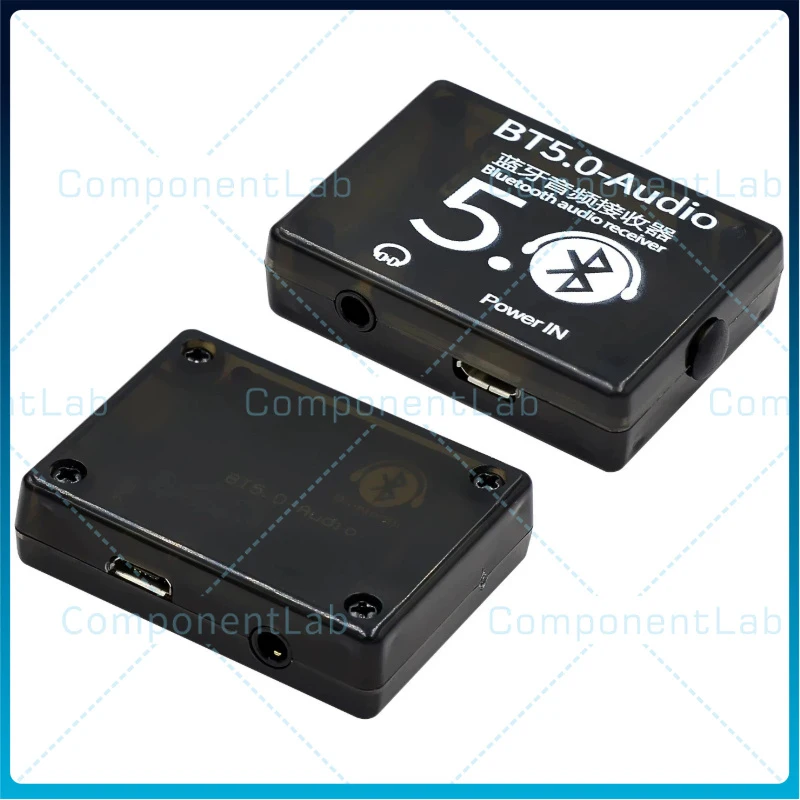 Mini Bluetooth 5.0 Decoder Board Audio Receiver BT5.0 PRO MP3 Lossless Player Wireless Stereo Music Amplifier Module With Case