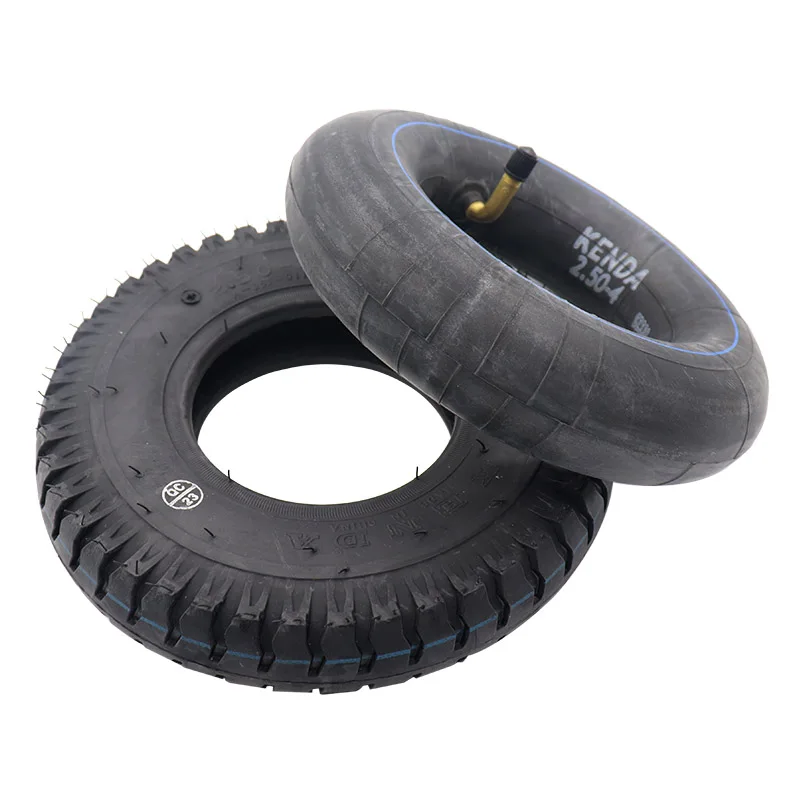 8 Inch 9 Inch Electric Scooter Tire 2.50-4 Solid Tire 2.80/2.50-4 Pneumatic Inner and Outer Tire and Wheel Hub 200x60 Tire