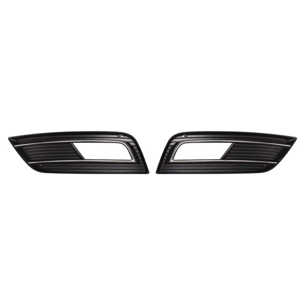 Car Decoration Fog Light Cover For Audi A4 2013-2016 Black Cars Exterior Accessories Upgrade Modify A Car Protective Cover