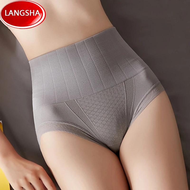 LANGSHA Shapers Women 16CM High Waist Body Shaper Slimming Butt Lifter Shapewear Slimming Underwear Tummy Control Panties