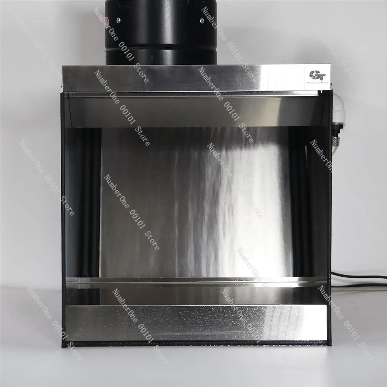 

Powerful exhaust fan protective painting machine model cabinet water curtain painting box dust removal glaze spraying box exhaus