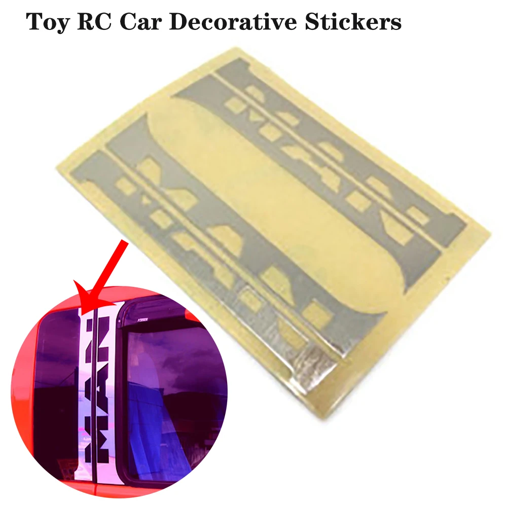 Door Decorative Stickers 066 Cool Modified Stickers Upgrade Parts for Tamiya 1/14 MAN TGX RC Car Toy Accessories