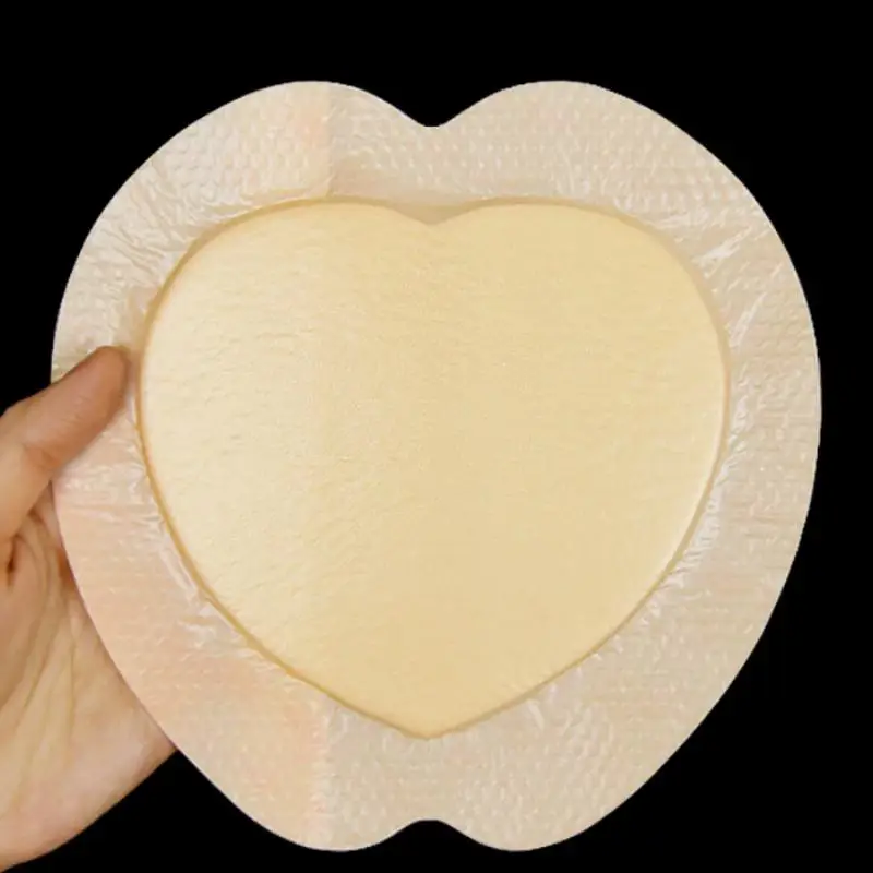 Bedsore Patch Sterile Patch Hydrocolloid Adhesive Waterproof Dressing Wound Patch Dressing Sterile for Pressure Ulcer Elderly