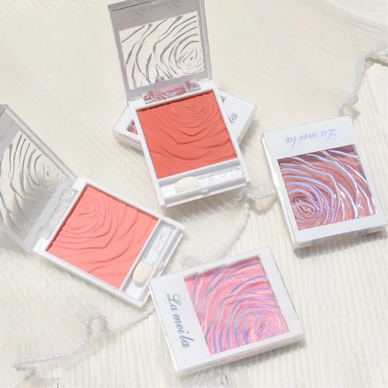 Paleta de colorete rosa, crema de base correctora, resistente al agua, larga duración, colorete Facial, melocotón Natural, maquillaje, nuevo producto