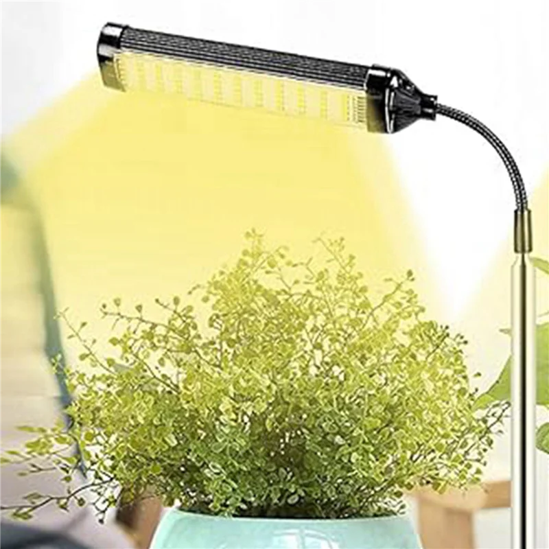 ABRS-2X Grow Lights For Indoor Plants Plant Lamp For Seedlings Succulents Bulbs Full Spectrum Gooseneck Small Plants Growing.