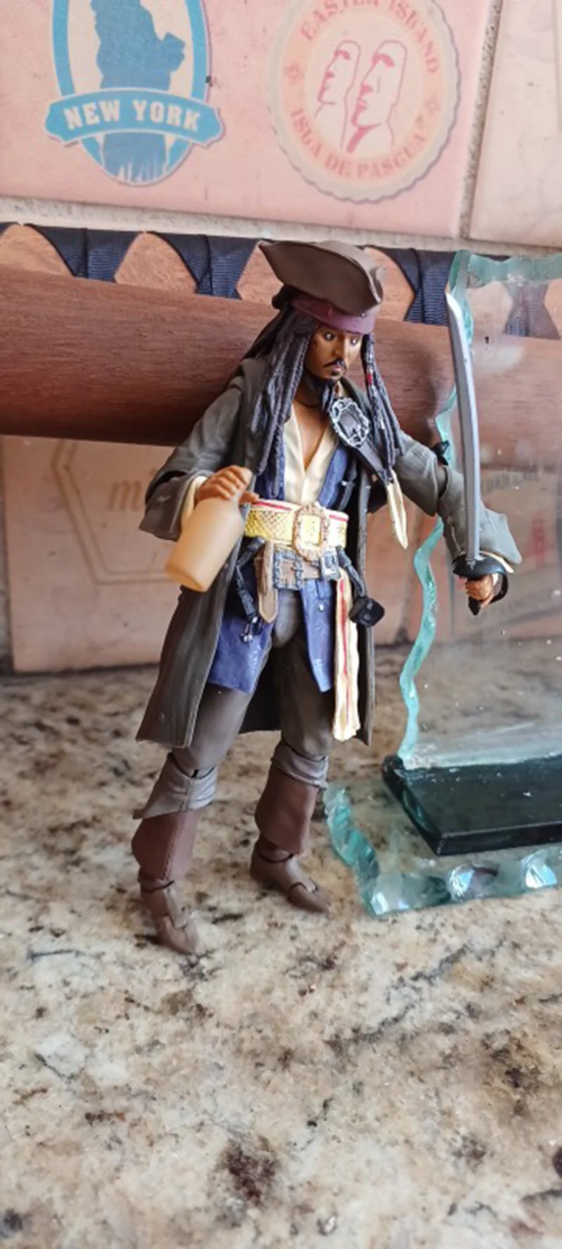 16 cm große Filmfiguren aus dem Film „Fluch der Karibik“, Jack Sparrow Actionfigur, bewegliches Modell, Anime-Sammlung, Spielzeug, Weihnachtsgeschenke – Detail 17