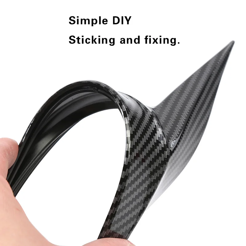 V Shape Universal Fits Car Side Fender Vent Sticker Car Body Decoration Auto Bonnet Air Intake Flow Hood Scoop Cover - view 5