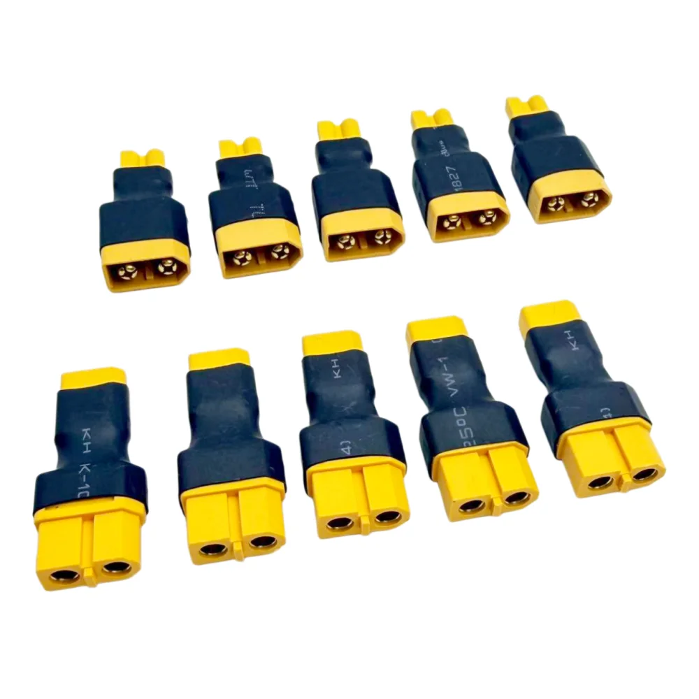 XT60 To XT30 Plug Adapter Converter Connector Male/Female Replacement Parallel Connector for Lipo Battery ESC