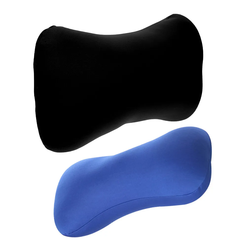 2Pcs Portable Neck Pillow for Car Comfortable Breathable Neck Cushion Office Nap Foam Particles Headrest Pillow