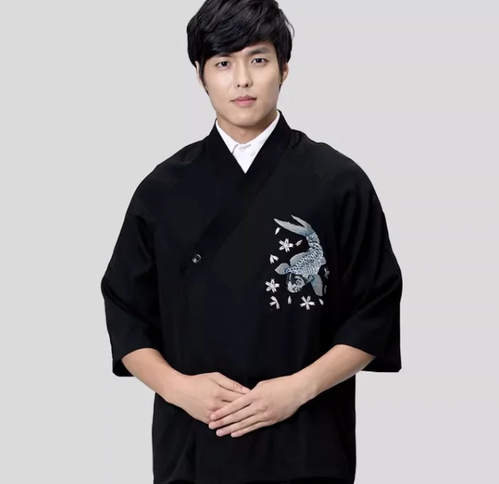 

Японская кухня, униформа, кимоно, суши, рубашка шеф-повара, рабочий весенний человек