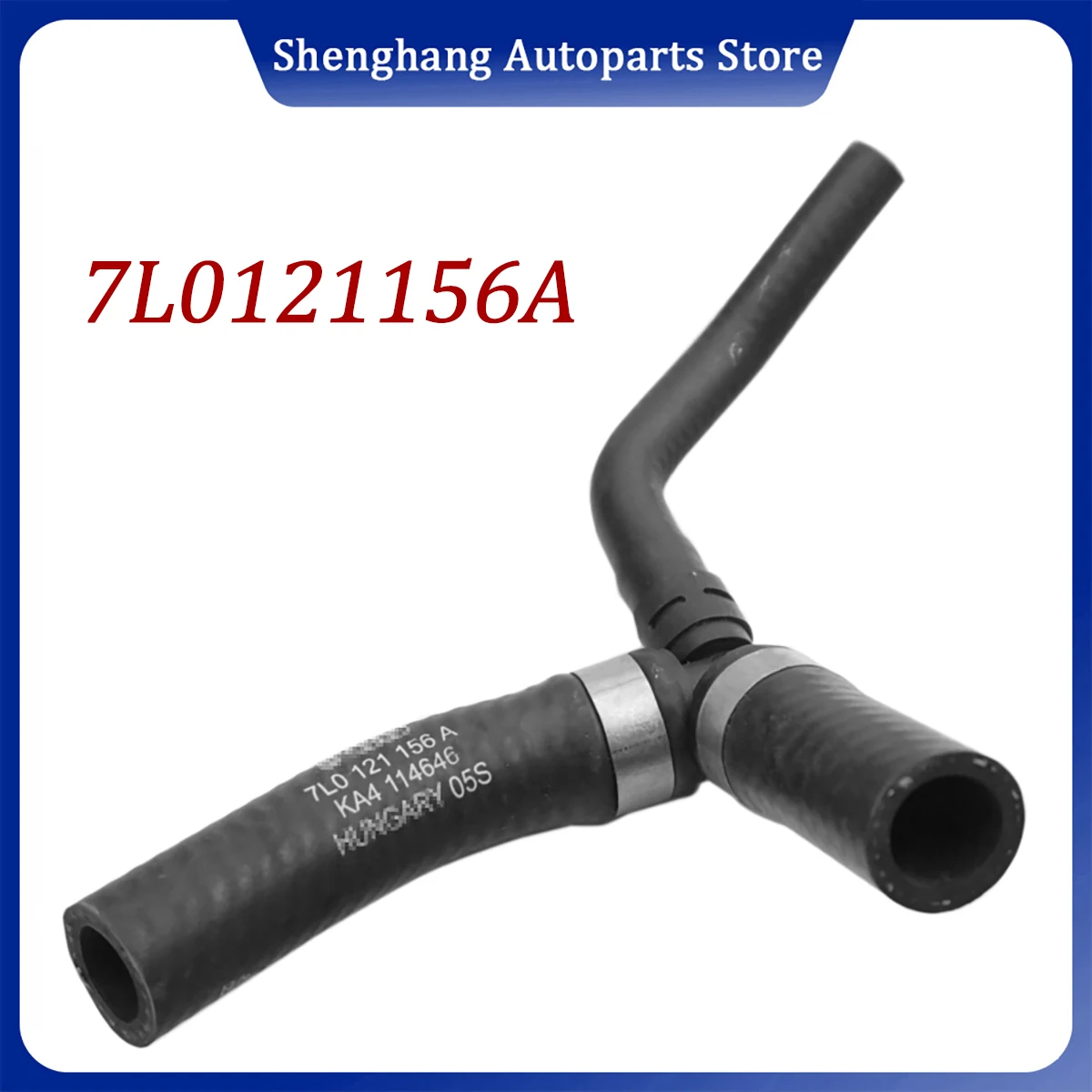 

Шланг водяного охлаждения двигателя, труба охлаждающей жидкости для Audi Q7 VW Phaeton Touareg 3,6 BHK V6 2003-2010 7L0121156A 7L0-121-156-A
