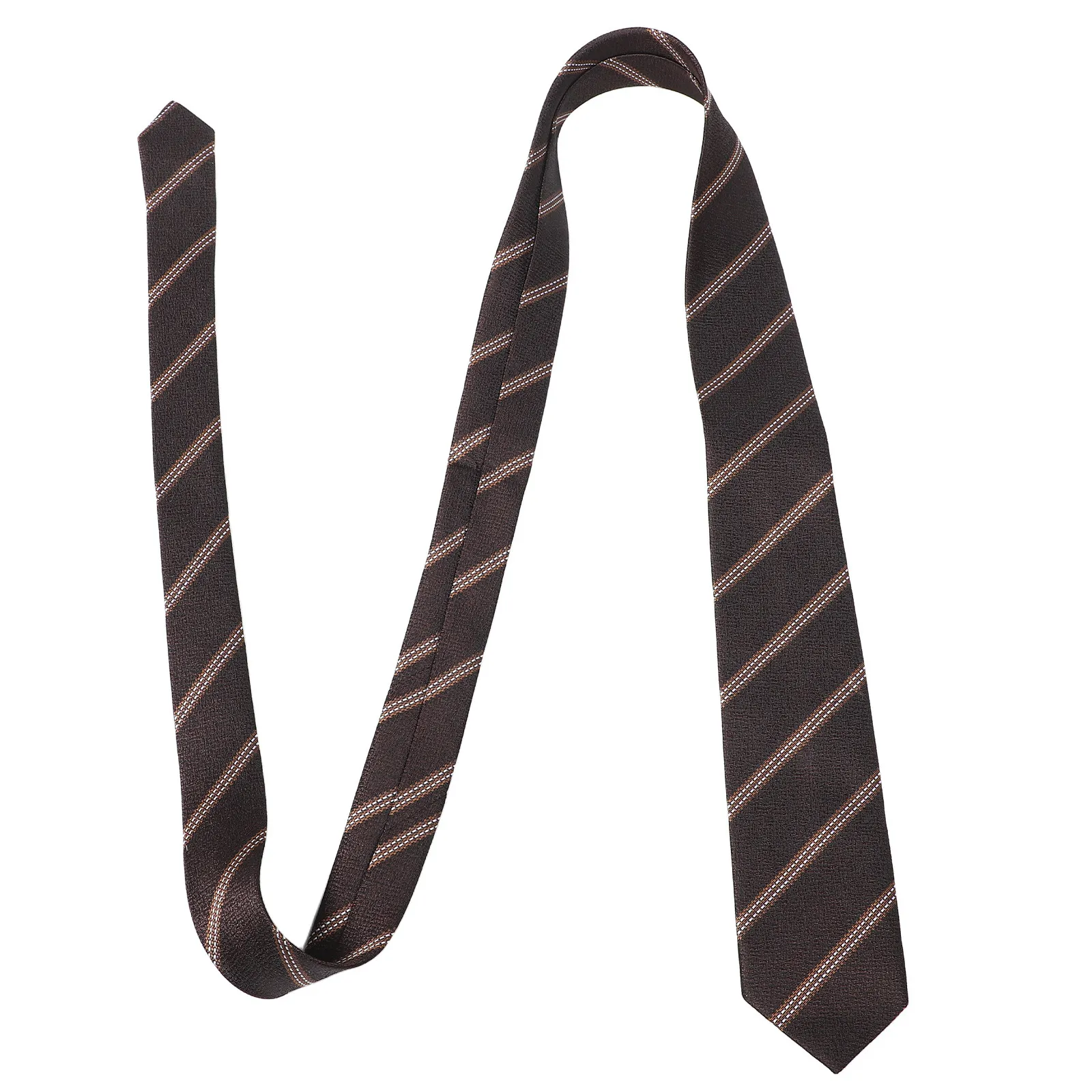 Corbata Pre-Atada a Rayas para Hombres, Niños y Jóvenes, Diseño Clásico de Poliéster, Uniforme Escolar, Ocasiones Formales, Festivas, Elegante y Estampada