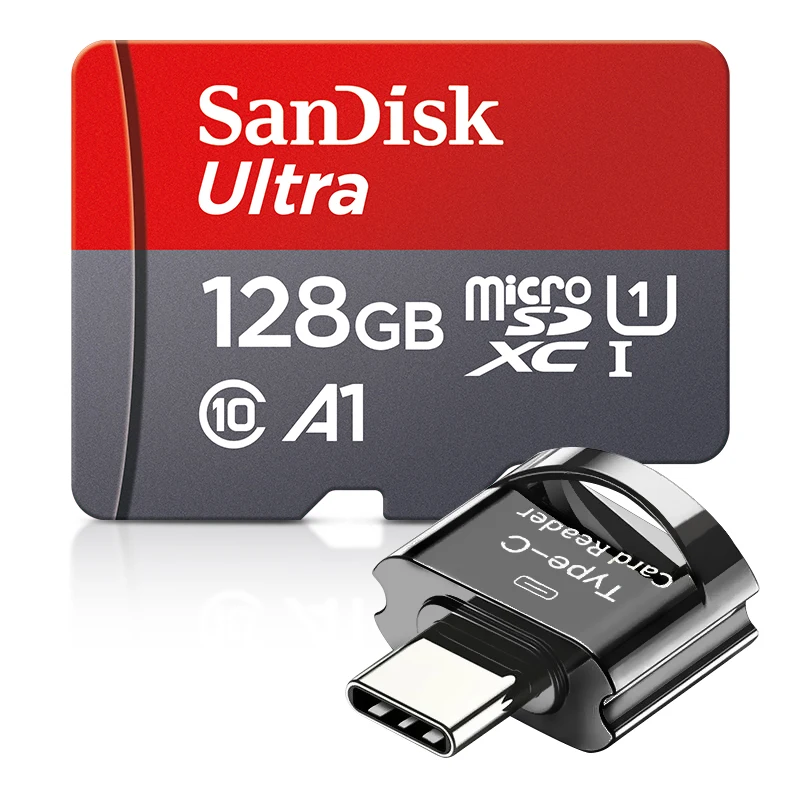 SanDisk Micro-SD Card 32GB 64GB 256GB 128GB A1 Memory Cards Class 10 Flash Drive Cards 32GB cartao de memoria For Phone