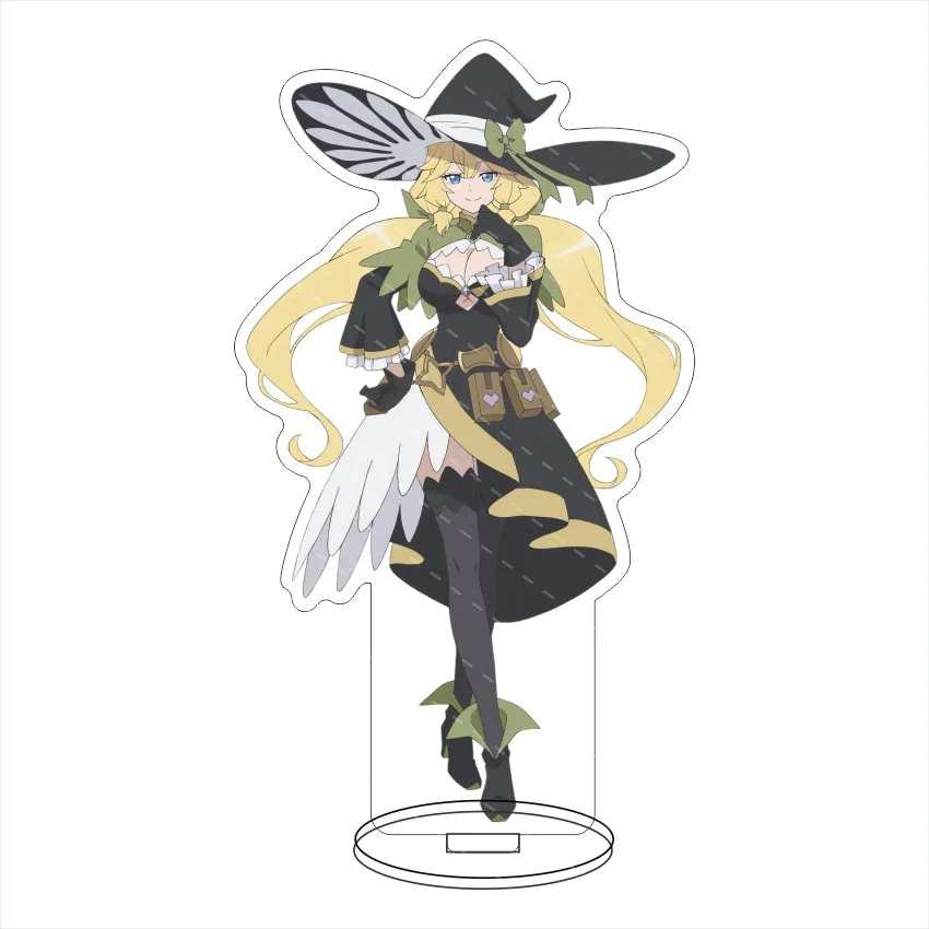 16CM Anime Backstabbed in a Backwater Dungeon Light Mei Nazuna Aoyuki Ellie Nemuru Acrylic Stand Figure Cos Ornaments Gifts view 5