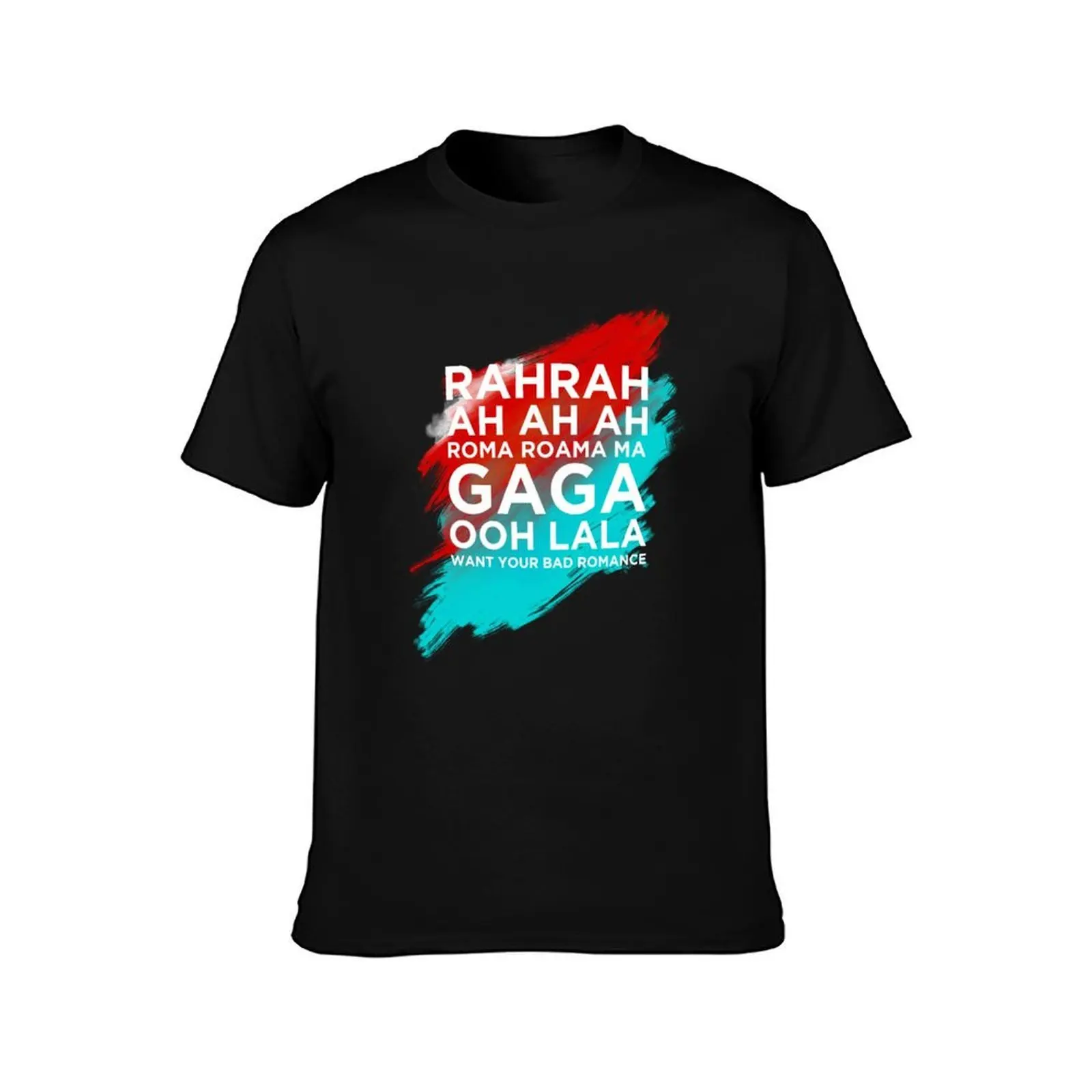 BAD ROMANCE T-Shirt Plus Size Basic Short Sleeve Top
