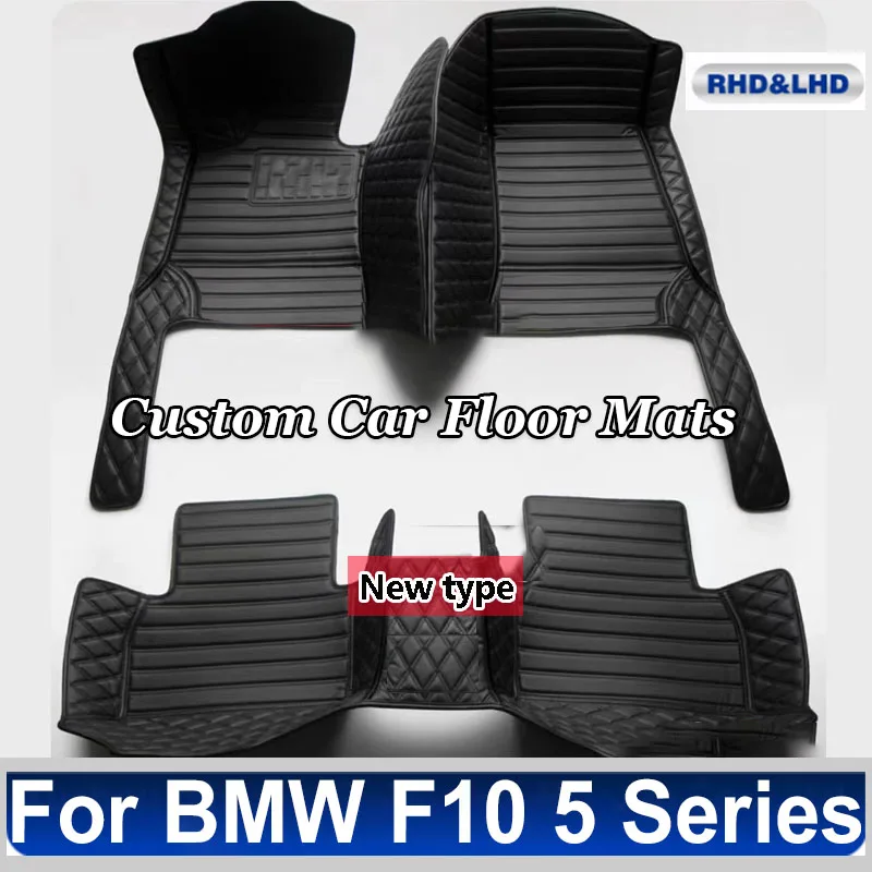 

Автомобильные коврики RHD для BMW F10, 5 серии, 2016, 2015, 2014, 2013, 2012, 2011, 2010, коврики под заказ, накладки на ножки, автомобильные аксессуары для интерьера