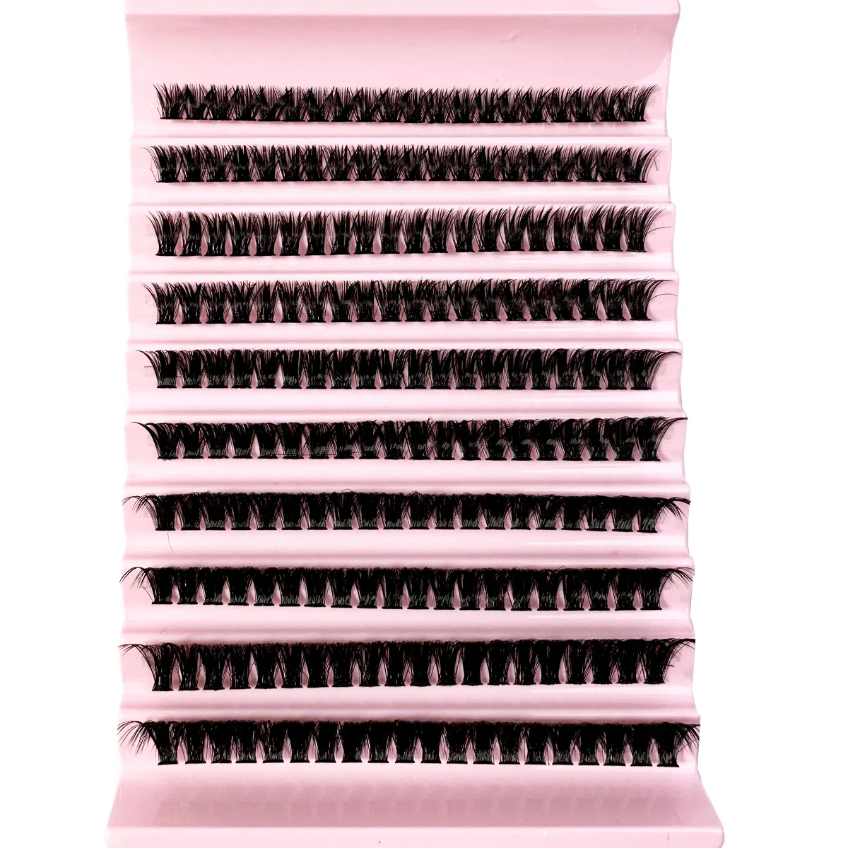 Faux Nerz Wimpern 540Cluster C Gekräuselt 9-16mm Gemischte Natürliche Wimpernverlängerung 3D Russische Streifen Persönliche Wimpern Make-Up-Tool