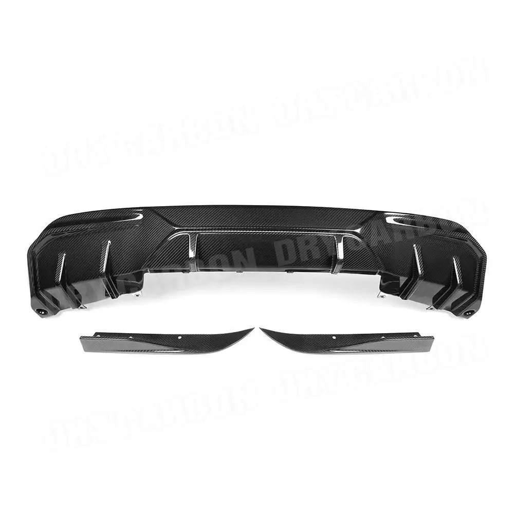 Dry Carbon Fiber Material Rear Bumper Lip Diffuser For BMW 4 Series I4 Electric Sedan M50 eDrive40 Tuning 2021+ Accessories