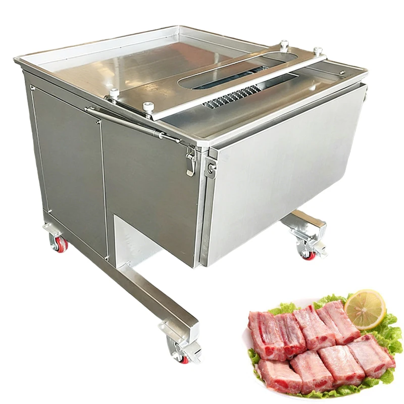 Multi-function Heavy Duty Meat Cutter Fully Automatic Commercial Rib Cutting Machine for Meat Chicken Duck Fish
