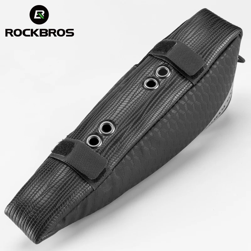 ROCKBROS  Road Bicycle Triathlon Bag Top Tube Mini Double fixed Bag Bike Beam Bag Competition Triangle Portable Storage Bag