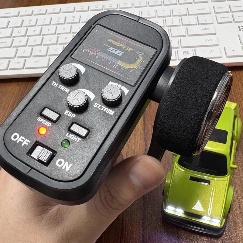 

Rc Drift Car 1:43 Scale Full-Size 4WD 2.4g Gyroscope Calibration Drift Steering Light Linkage Mini Remote Control Car