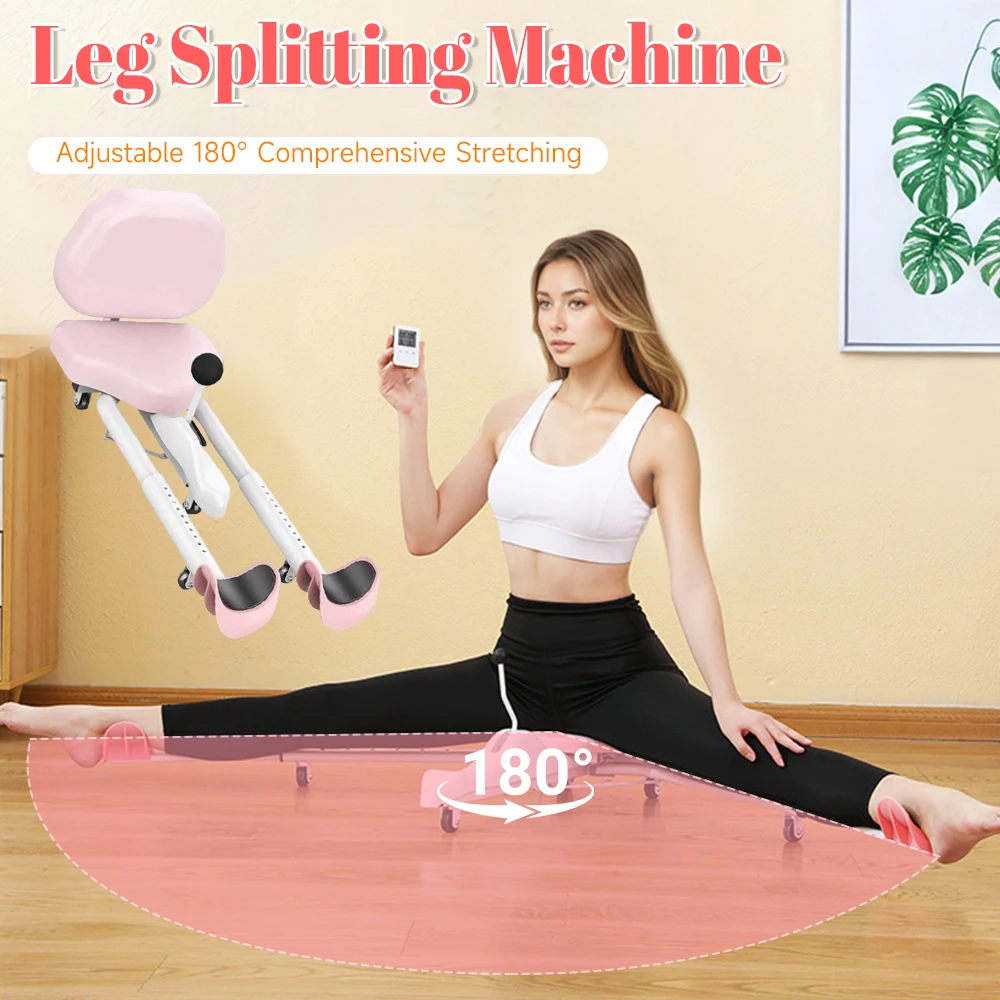 

Leg Stretcher Adjustable Splits Machine for Flexibility Leg Stretcher Machine Split Stretcher Machine & Plank Board for Home Gym