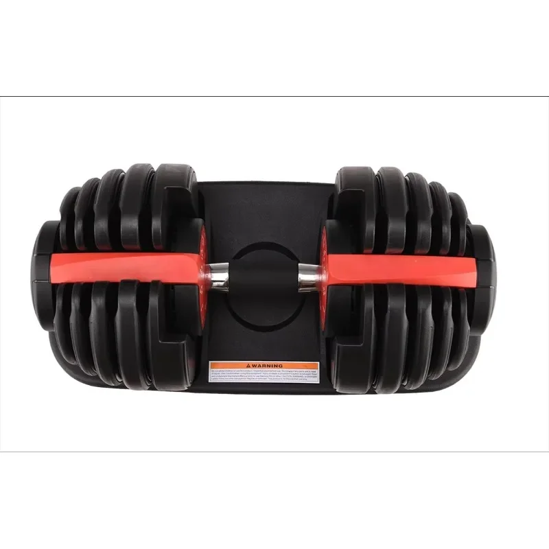 Quick-Adjust Free Weights Dumbbell Set 1-Second Weight Change Home Gym Equipment High Quality Professional Gear 24kg