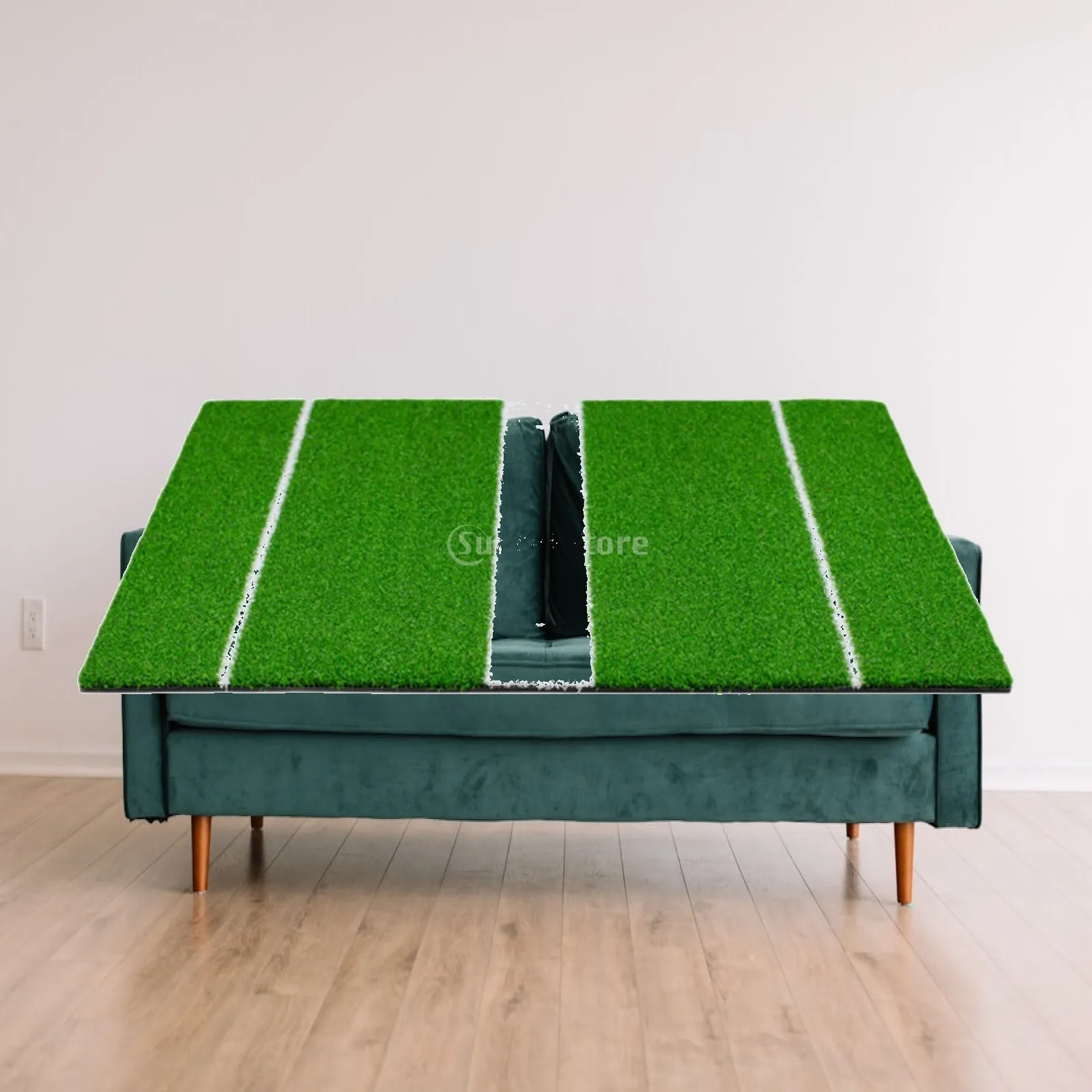 Golf Mat for Swing Practice Impact Absorbing Durable Training Equipment for Home Office and Outdoor