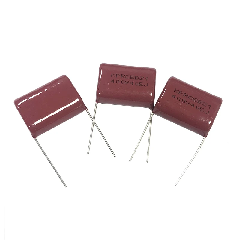 10pcs CBB Polypropylene Film Capacitor 400v405J 405J400v 400v 4uF P25mm