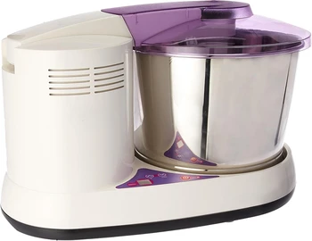 Meuleuse de support de table avec minuterie numérique, 110 volts, 2 litres, violet