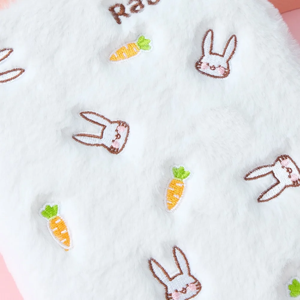 Durable Soft Plush Embroidered Notebook Cute Unique Personalized Notepad Cartoon Plush Notepad Travel