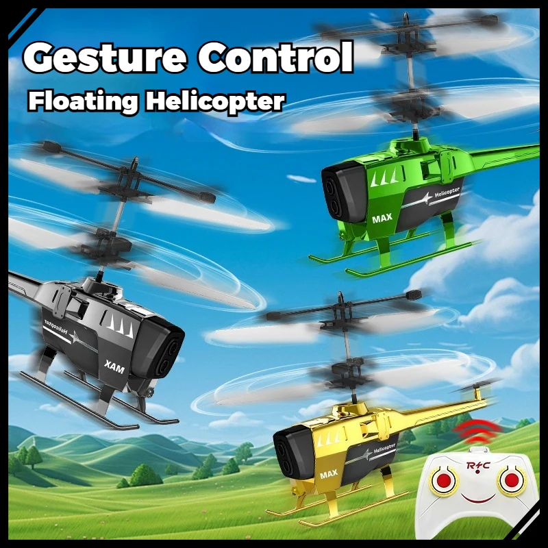 Induction Flying Ball RC Helicopter Hand Sensing Colorful LED Hover Aircraft Infrared Control Mini Drone Toy Gift for Kids Boys