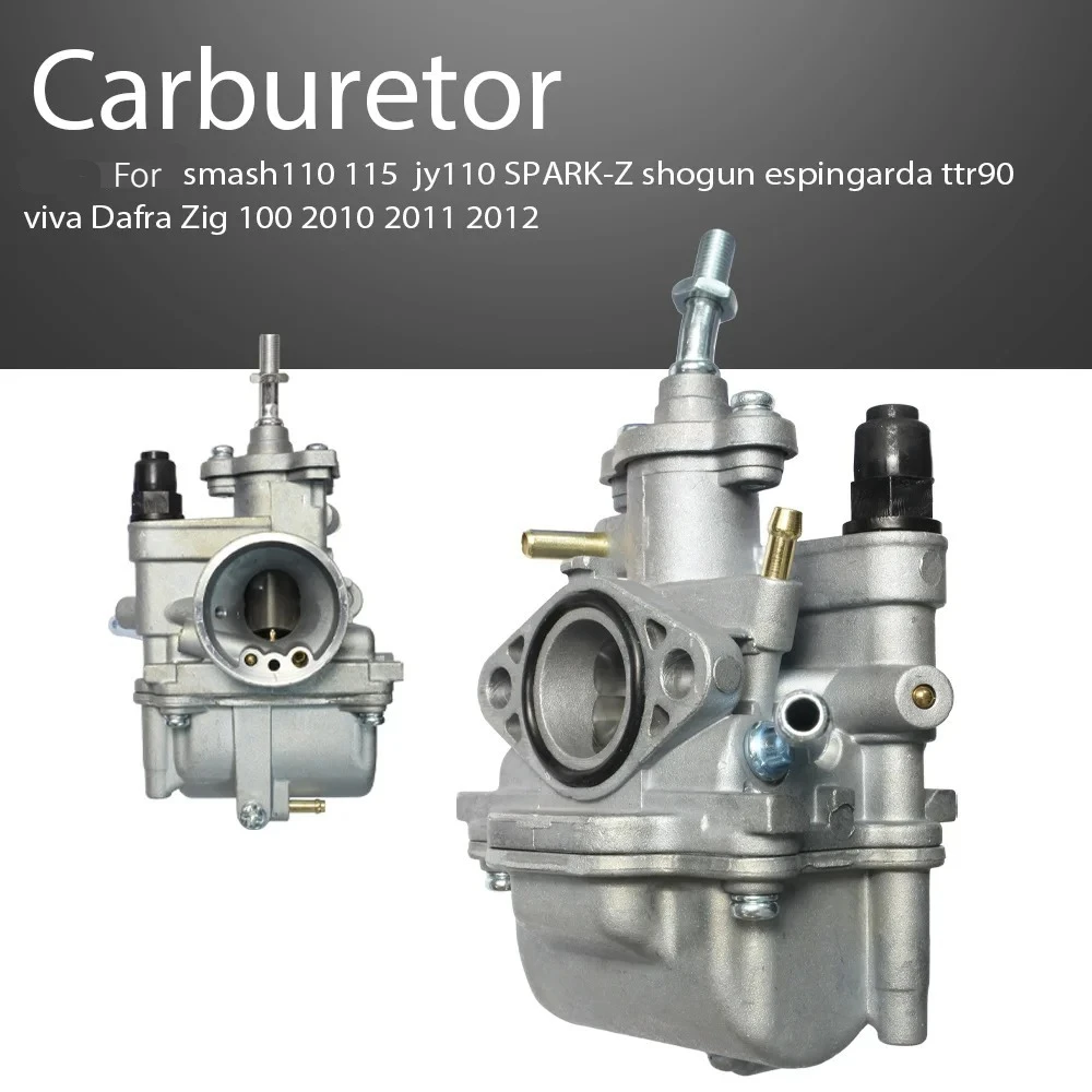 Carburador para smash110 115 jy110 SPARK-Z shogun espingarda ttr90 viva Dafra Zig 100 2010 2011 2012