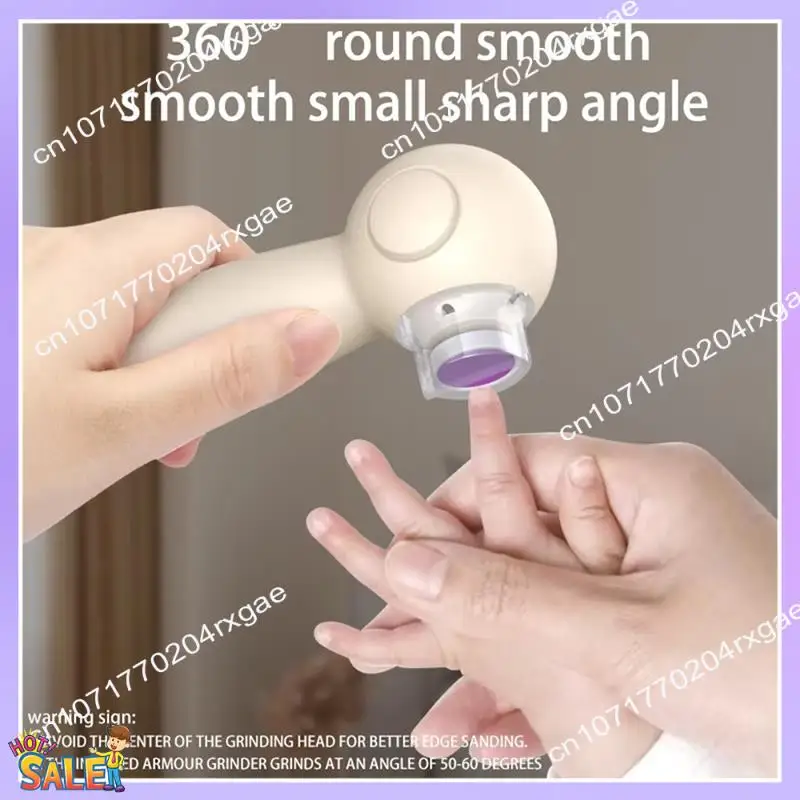 A16Z Electric Baby Nail Trimmers Multifunctional Nail File Clipper Safe Manicure Tool