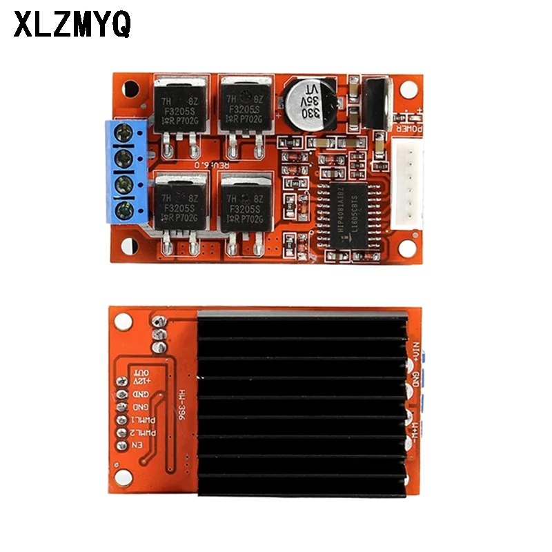 450W 20A H Bridge DC Motor Speed Controller Driver Module DC 12-36V PWM Level Motor Control Switch Forward Reverse Brake Control