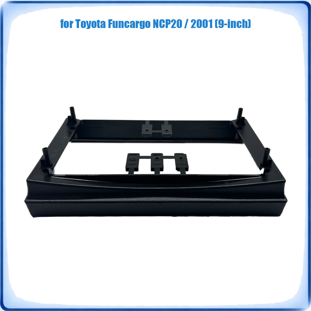 Car Radio Fascia Frame For Toyota Funcargo NCP20 2001 9 inch Wiring Harness Power Cable Car Accessories Plug & Play