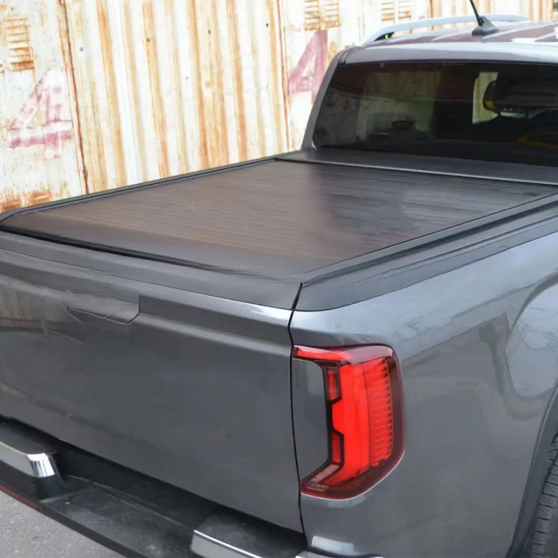 High Quality Summer Auto Part Aluminium Alloy Electric Retractable Roller Shutter Tonneau Cover for VW AMAROK Kit